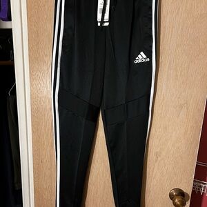 Adidas Kids Black Track Pants